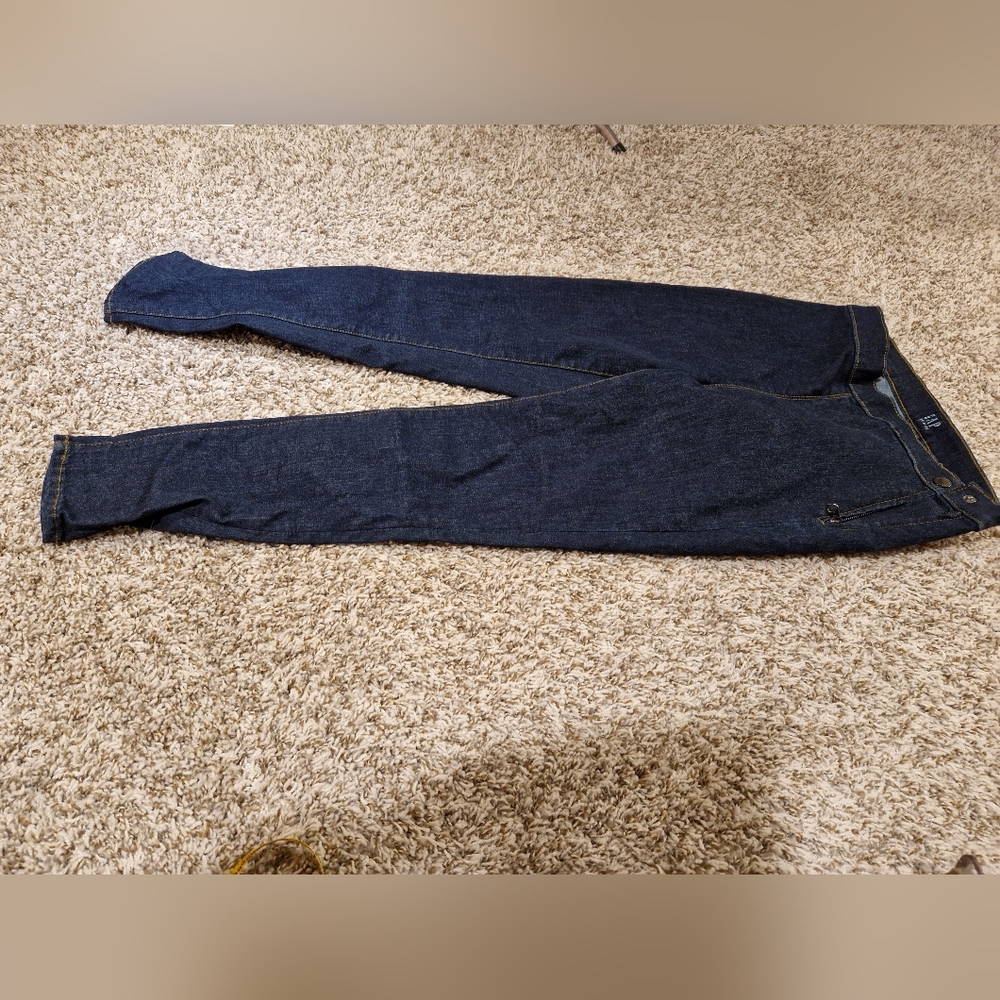 Gap High Rise True Skinny Ankle Side Zip Jeans Sculpt 27 Regular